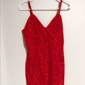 Red Lace Dress ❤️